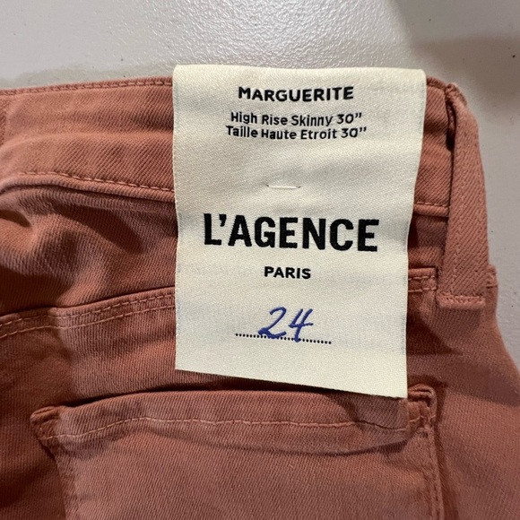 L'AGENCE Marguerite, Skinny High Rise, Women’s, Camel Color, Size 24, NWT - Picture 7 of 11